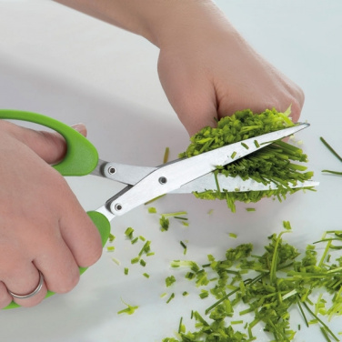 Logo trade business gifts image of: Chive scissors BILBAO