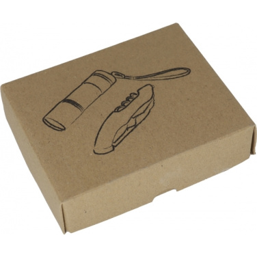 Logotrade promotional merchandise picture of: Set torch and pocket knife DOVER