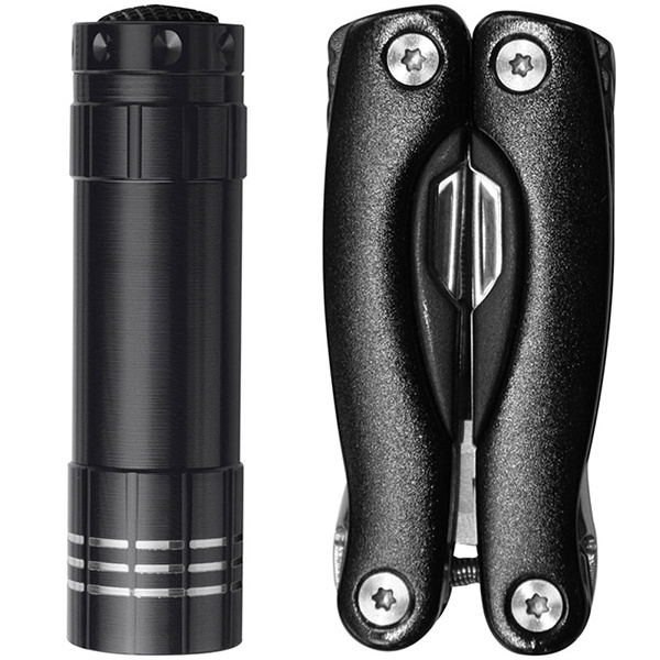 Logotrade corporate gift image of: Set torch and multitool OAKLAND
