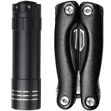 Logo trade corporate gifts image of: Set torch and multitool OAKLAND
