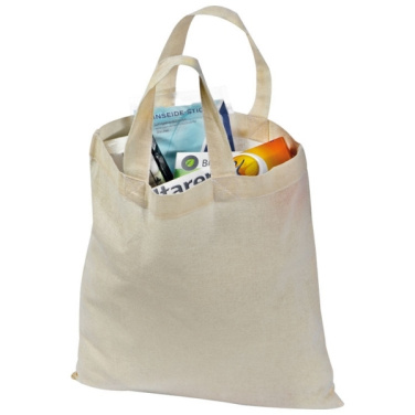 Logo trade promotional giveaway photo of: Cotton bag ANTIBES