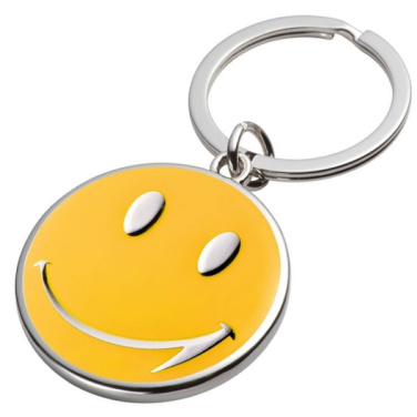 Logotrade promotional giveaway image of: Keyring SMILE