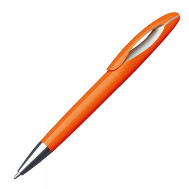 Logo trade promotional giveaways image of: Plastic ballpen FAIRFIELD
