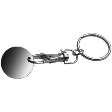 Logo trade corporate gift photo of: Keyring with shopping coin ARRAS