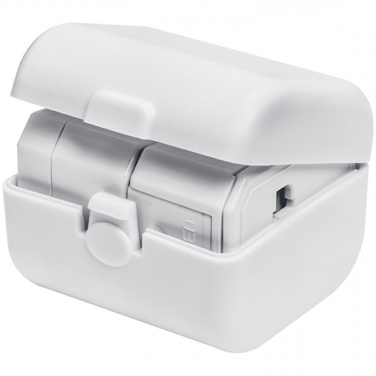Logo trade promotional items image of: Travel adapter PERU