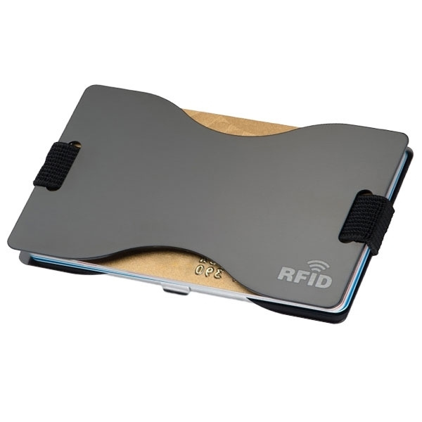 Logo trade business gift photo of: RFID card holder GLADSTONE