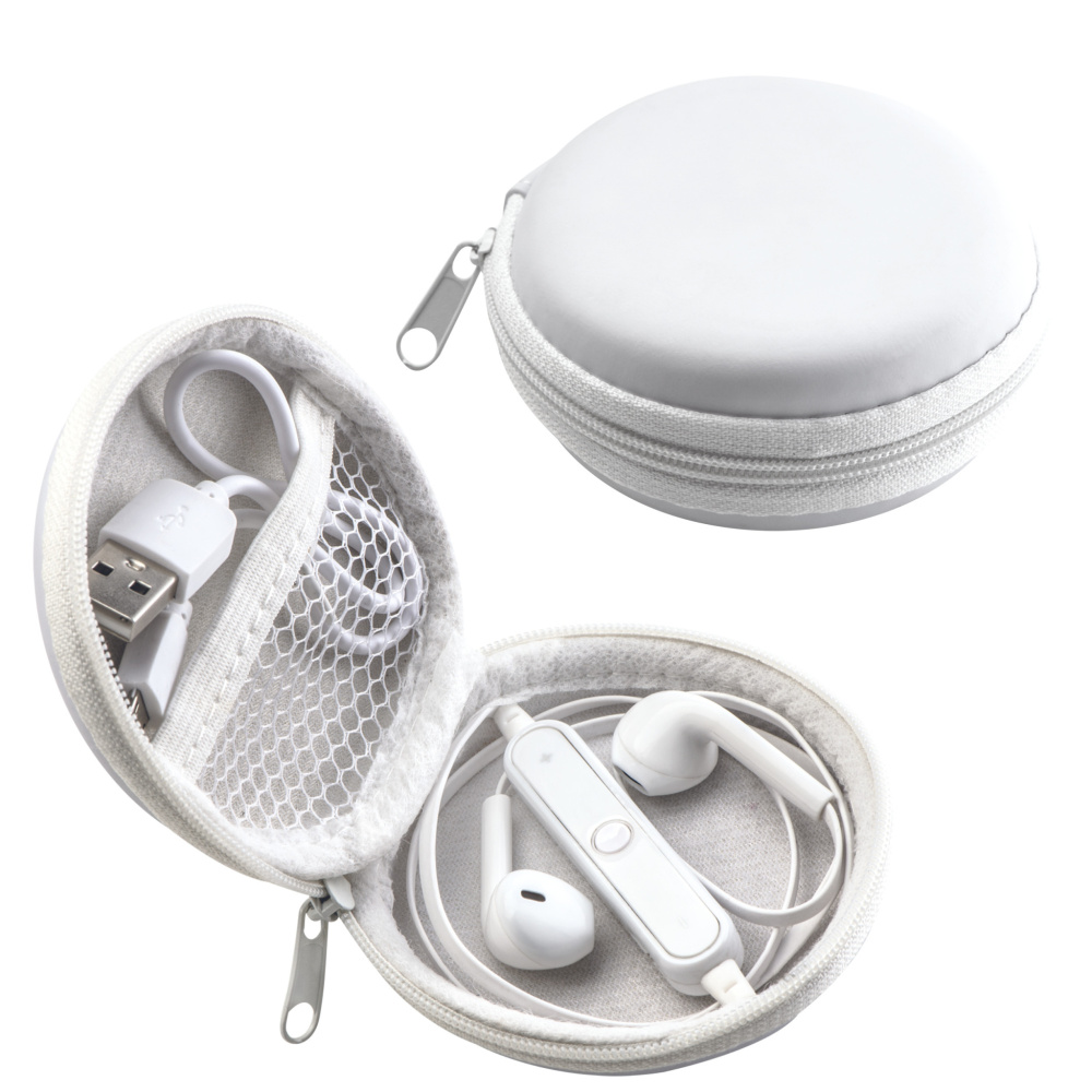 Logo trade advertising products picture of: Bluetooth headphones ALTEA