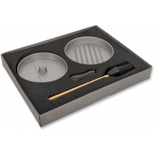 Logotrade promotional product image of: Burger press with silicone brush TEXAS