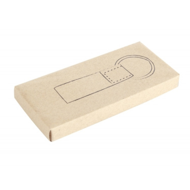 Logo trade promotional items image of: Keyring with mirror effect PENRITH