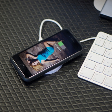 Logotrade promotional gift image of: Induction charger KARTHAGO