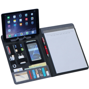 Logo trade promotional merchandise image of: A4 Conference folde Mondeville