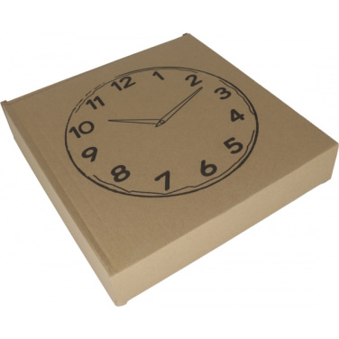 Logo trade advertising products picture of: Slate wall clock GRAZ