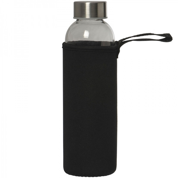 Logo trade promotional item photo of: Glass bottle KLAGENFURT 500 ml