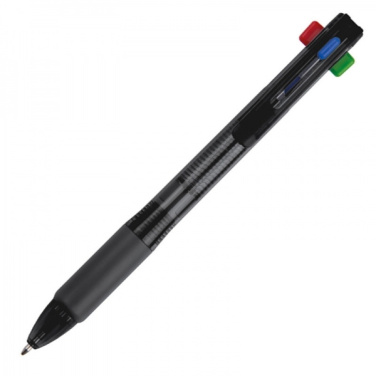 Logotrade corporate gift image of: Plastic ballpen 4in1 NEAPEL