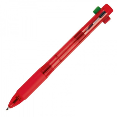 Logotrade promotional products photo of: Plastic ballpen 4in1 NEAPEL