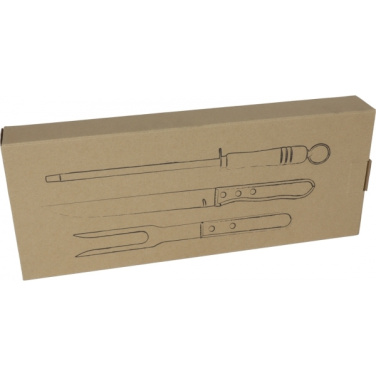 Logotrade promotional product picture of: Carving knife and fork SYDNEY