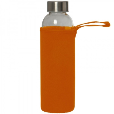 Logo trade promotional gift photo of: Glass bottle KLAGENFURT 500 ml