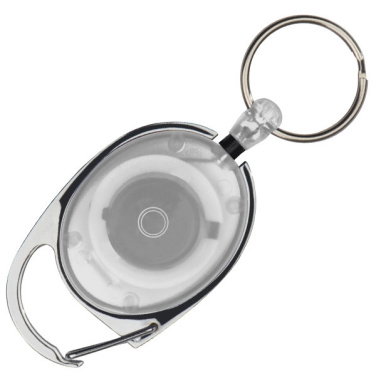 Logotrade promotional gift picture of: Ski-Pass with Carabiner Keyring EMPLOYEE