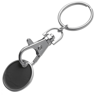 Logotrade promotional merchandise picture of: Keyring with shopping coin ARRAS
