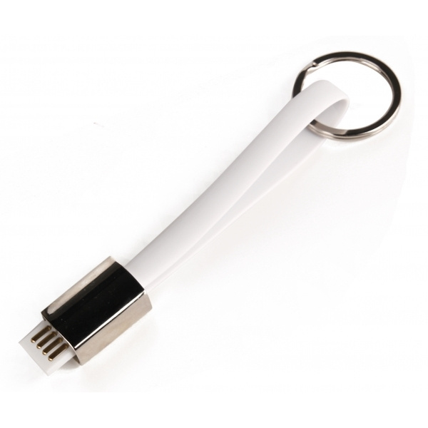 Logotrade promotional merchandise photo of: Data transfer cable and keyring