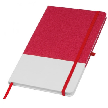 Logo trade corporate gifts picture of: A5 Notebook BARDOLINO