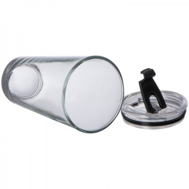 Logotrade business gifts photo of: Glass mug with lid WATTENSCHEID 400 ml