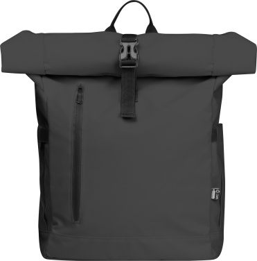 Logo trade advertising products image of: RPET backpack OKLAHOMA CITY