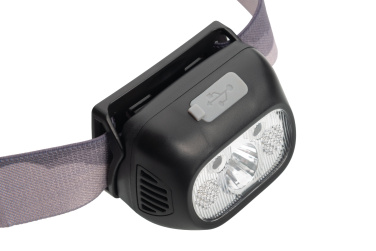 Logotrade promotional gift picture of: Head lamp HERLEN Schwarzwolf