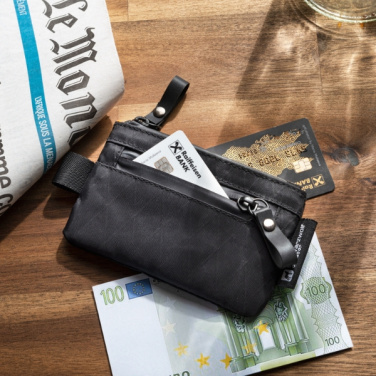 Logo trade corporate gifts image of: Trevel wallet ATBARA Schwarzwolf