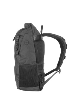 Logotrade promotional gift image of: Rolltop backpack ELBERT Schwarzwolf