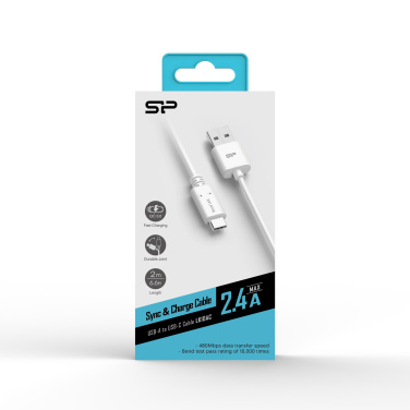Logo trade corporate gifts image of: Data transfer cable LK10 Type - C Quick Charge 3.0