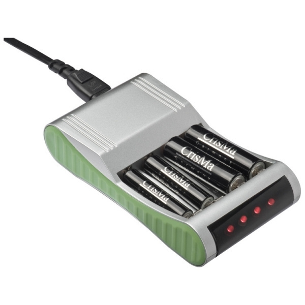 Logotrade promotional product picture of: Battery charger THUNDER BAY