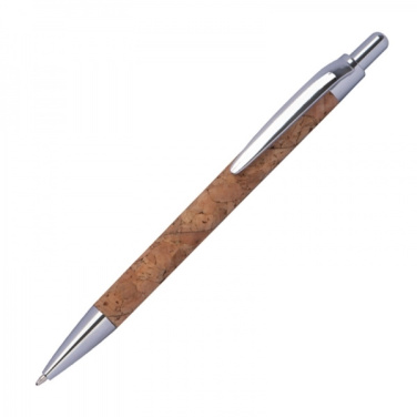Logo trade corporate gifts picture of: Cork pen KINGSWOOD