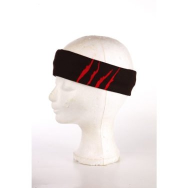Logo trade promotional merchandise image of: Multifunction bandana BANDANA Schwarzwolf