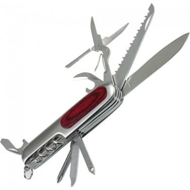 Logo trade corporate gifts image of: Folding knife HUNTER Schwarzwolf