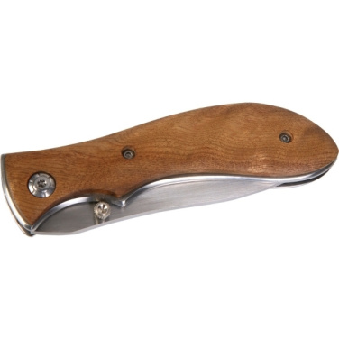 Logotrade advertising products photo of: Pocket knife JUNGLE Schwarzwolf