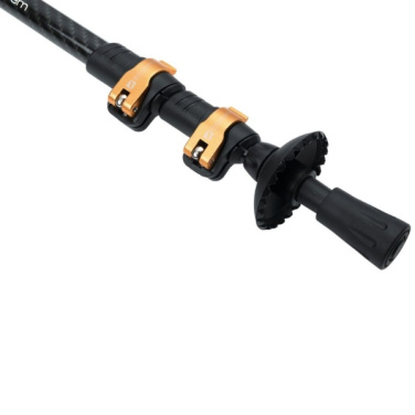Logo trade promotional items picture of: Trekking poles DENALI Schwarzwolf
