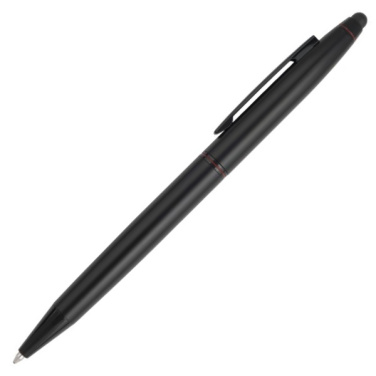 Logotrade promotional item image of: Metal ballpoint pen, touch pen RENDOME Pierre Cardin