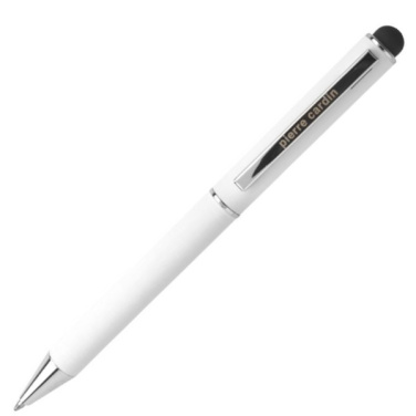 Logotrade promotional gift image of: Metal ballpoint pen, touch pen, soft touch CLAUDIE Pierre Cardin