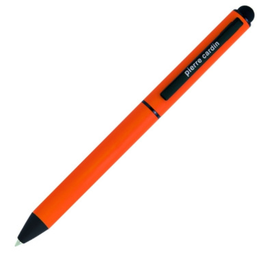 Logotrade promotional giveaways photo of: Metal ballpoint pen, touch pen, soft touch CELEBRATION Pierre Cardin
