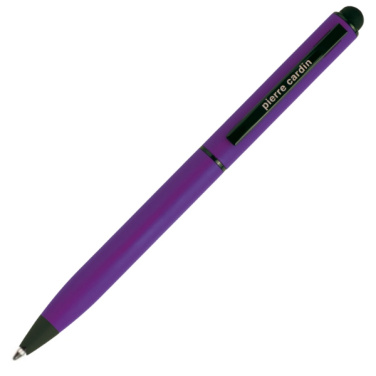 Logo trade business gift photo of: Metal ballpoint pen, touch pen, soft touch CELEBRATION Pierre Cardin