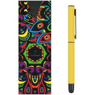 Logo trade corporate gift photo of: Roller touch pen, soft touch CELEBRATION Pierre Cardin