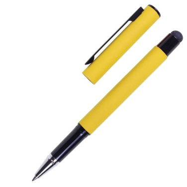 Logotrade promotional gift image of: Roller touch pen, soft touch CELEBRATION Pierre Cardin