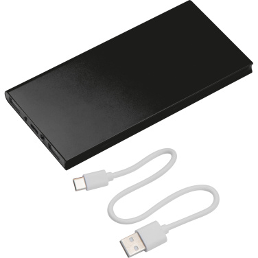 Logo trade corporate gift photo of: Power bank 8 000 mAh WOLFSBERG