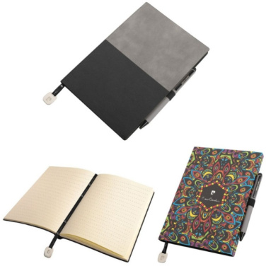 Logotrade promotional merchandise picture of: Notepad A5 & ballpoint pen REPORTER Pierre Cardin
