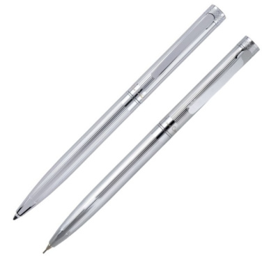 Logotrade promotional item image of: Writing set ballpoint pen & pencil RENEE Pierre Cardin