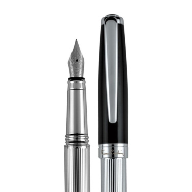 Logo trade advertising product photo of: Writing set fountain pen & roller CHRISTOPHE Pierre Cardin