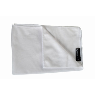 Logotrade promotional merchandise picture of: Towel LANAO Schwarzwolf