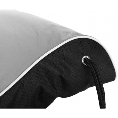 Logotrade corporate gift picture of: Drawstring bag DENISON Schwarzwolf