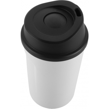 Logo trade promotional item photo of: Thermo mug LIARD Schwarzwolf